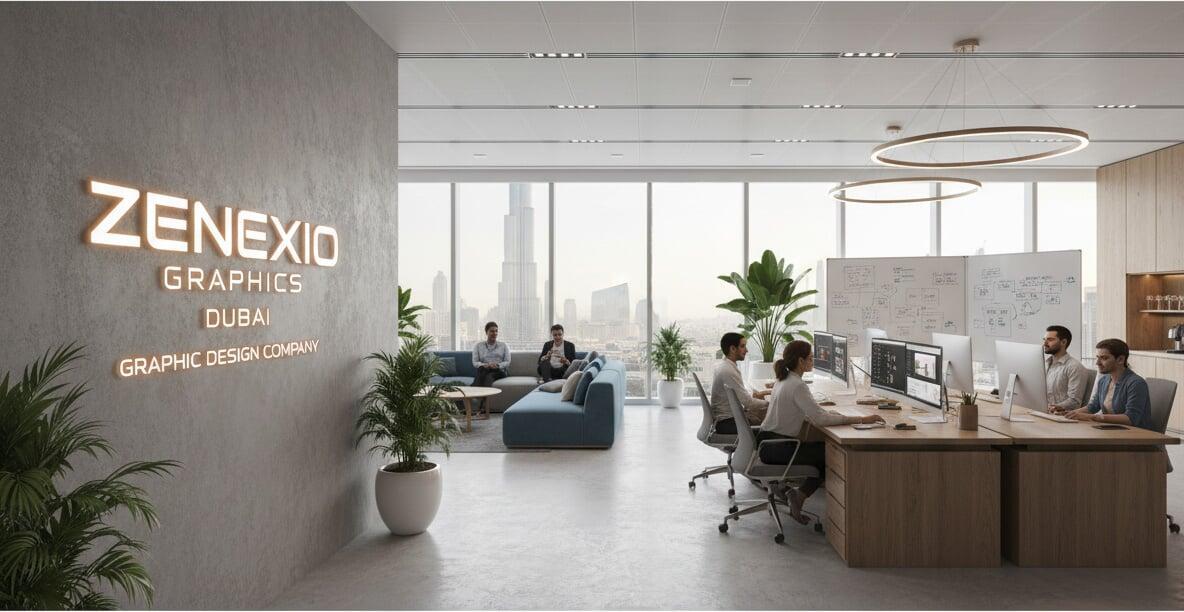 Graphic Design Agency Near Me – Zenexio Graphics Dubai